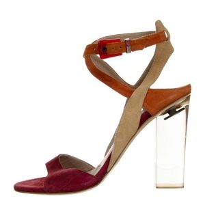 Donald Pliner suede sandals (rare)